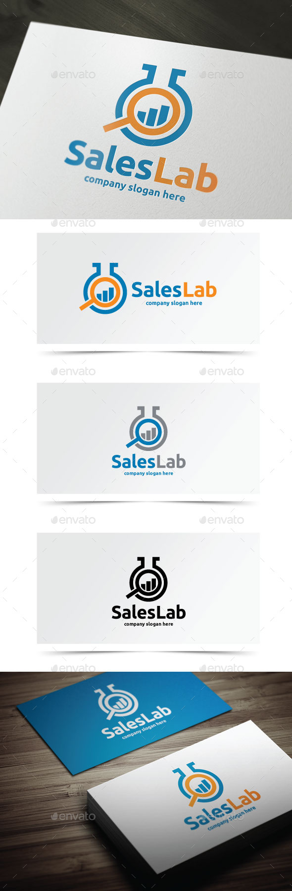 Sales Lab, Logo Templates | GraphicRiver