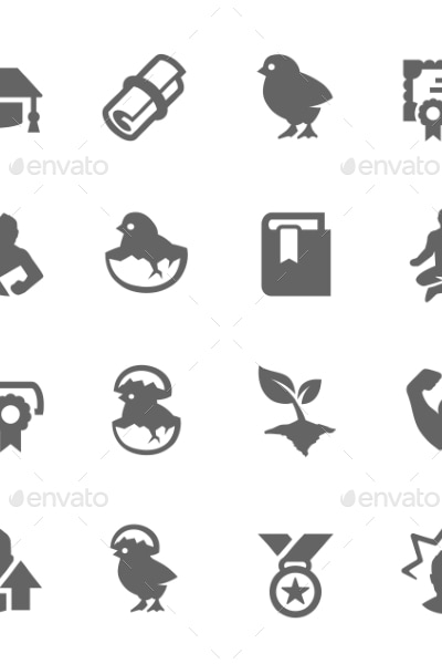 Personal Development Icons, Icons | GraphicRiver