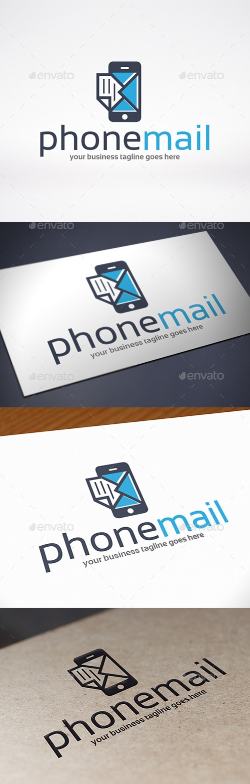 Phone Mail Logo Template, Logo Templates | GraphicRiver