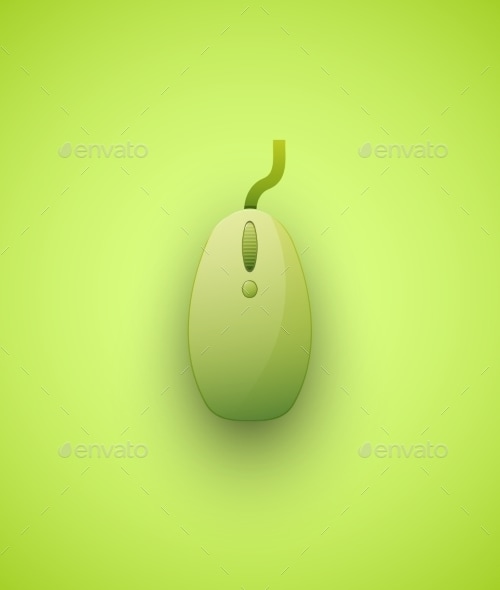 Computer Mouse Illustration, Vectors | GraphicRiver