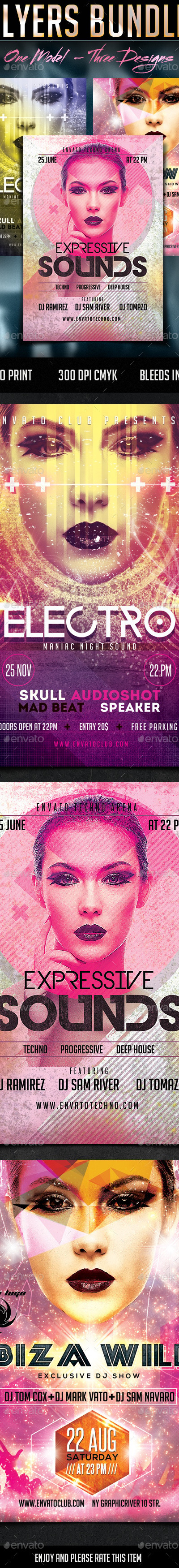 Flyers Bundle, Print Templates | GraphicRiver