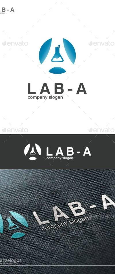 Lab A Logo, Logo Templates | GraphicRiver