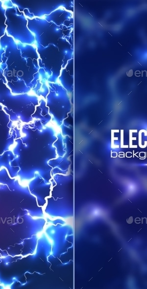 Electric Background, Vectors | GraphicRiver
