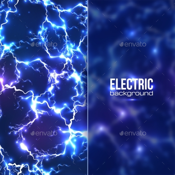 Electric Background, Vectors | GraphicRiver