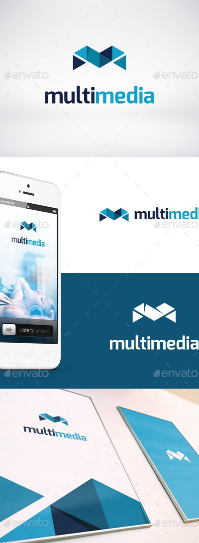Multi Media Logo Template, Logo Templates | GraphicRiver