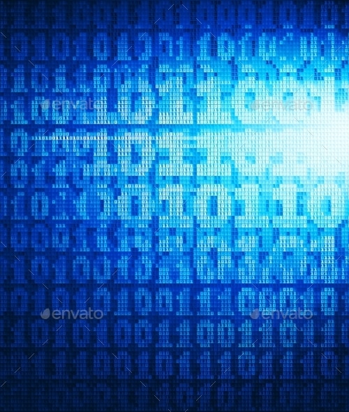 Binary Code, Vectors | GraphicRiver