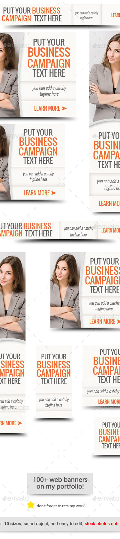 Corporate Web Banner Design Template 53, Web Elements | GraphicRiver