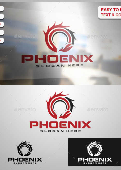 Phoenix, Logo Templates | GraphicRiver