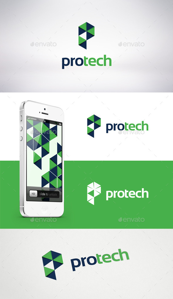Pro Tech Logo Template , Logo Templates | GraphicRiver