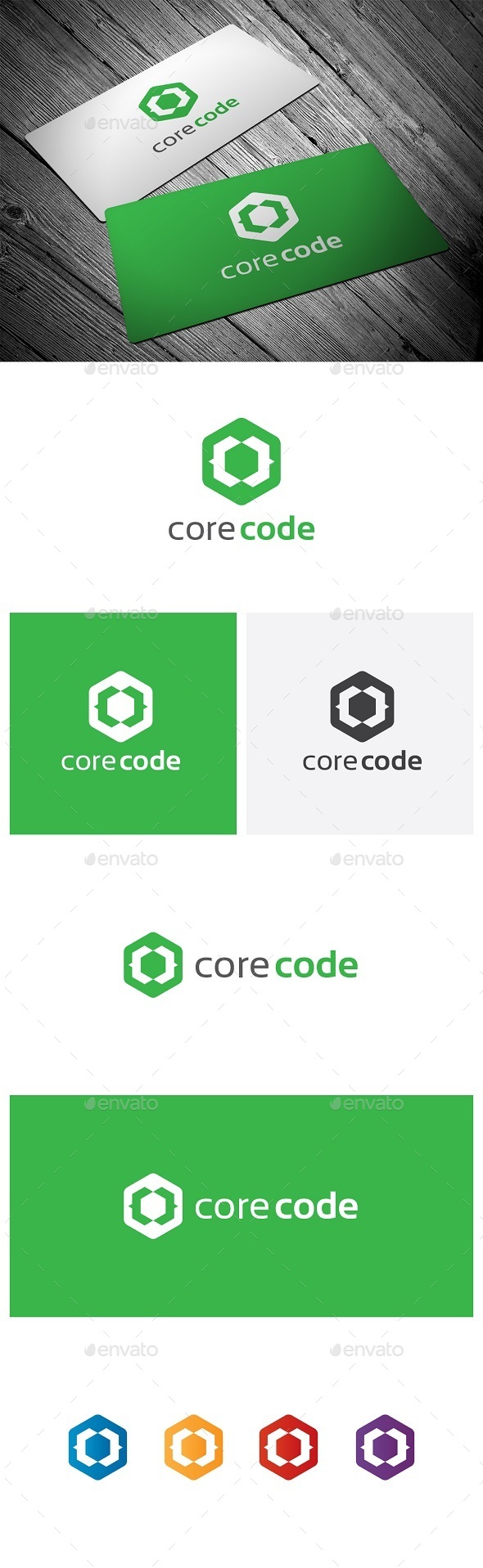 Core Code, Logo Templates | GraphicRiver