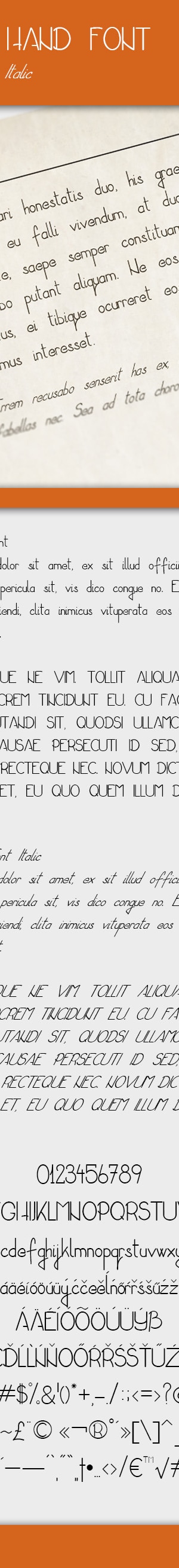 Long Hand Font, Fonts | GraphicRiver