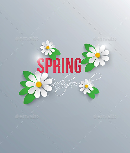 Abstract Spring Background, Vectors | GraphicRiver