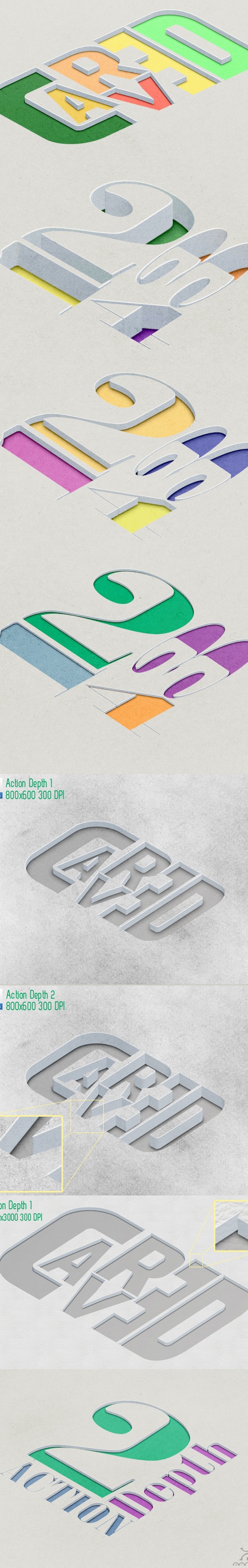 Carved in - Text - Shape - Vector Image, Add-ons | GraphicRiver