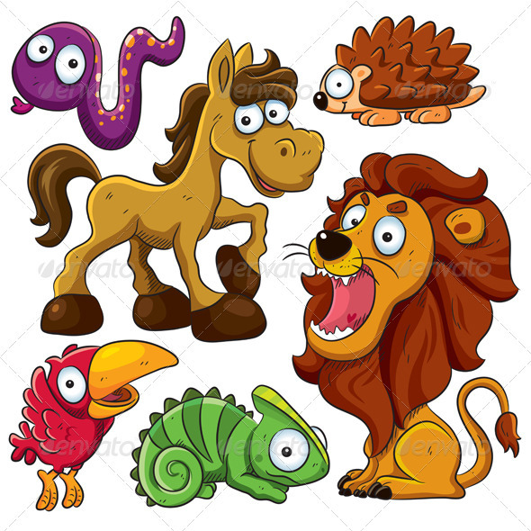 Animals Collection, Vectors | GraphicRiver