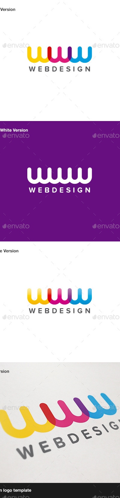 Web Design - Letter W Logo, Logo Templates | GraphicRiver