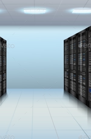 Data Center Background, Vectors | GraphicRiver
