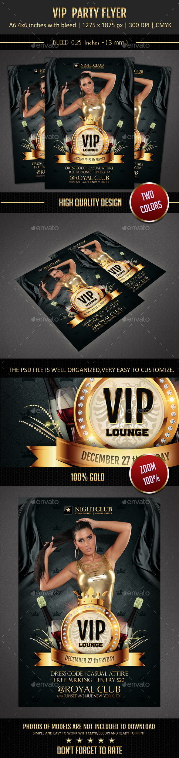 Vip Flyer, Print Templates | GraphicRiver
