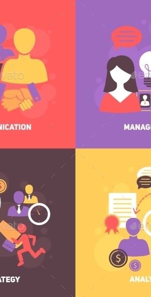 Job Interview Set, Vectors | GraphicRiver