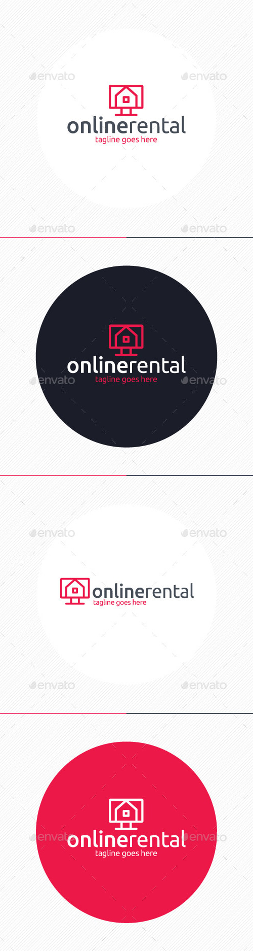 Online Rental Logo, Logo Templates | GraphicRiver