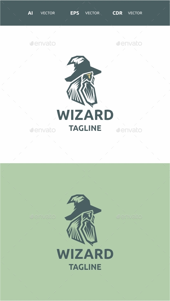 Wizard Logo, Logo Templates | GraphicRiver