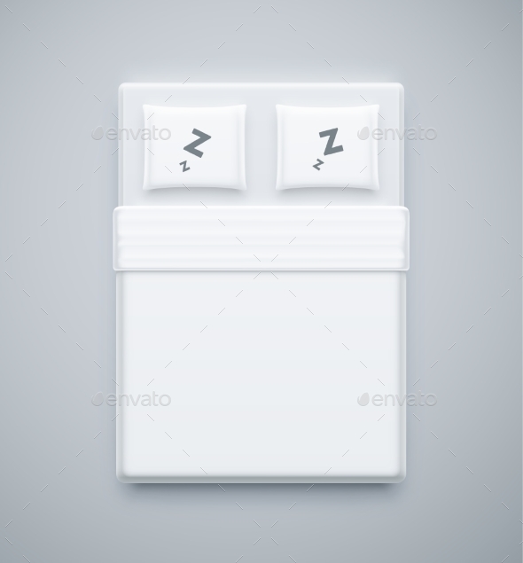 Double Bed, Vectors | GraphicRiver