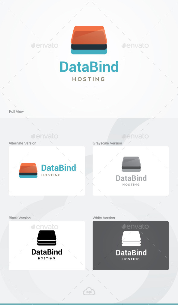 Data Bind Logo Template, Logo Templates | GraphicRiver