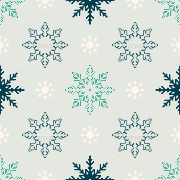 Snowflake Pattern, Vectors | GraphicRiver