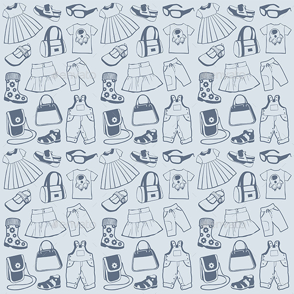 Clothes Pattern, Vectors | GraphicRiver