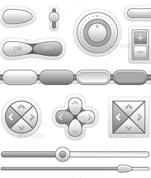 Button, Vectors | GraphicRiver
