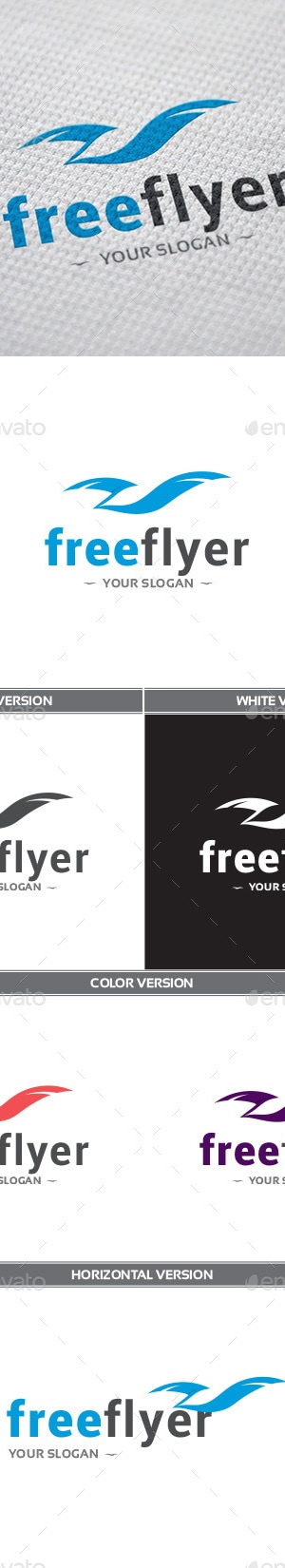FreeFlyer Logo, Logo Templates | GraphicRiver