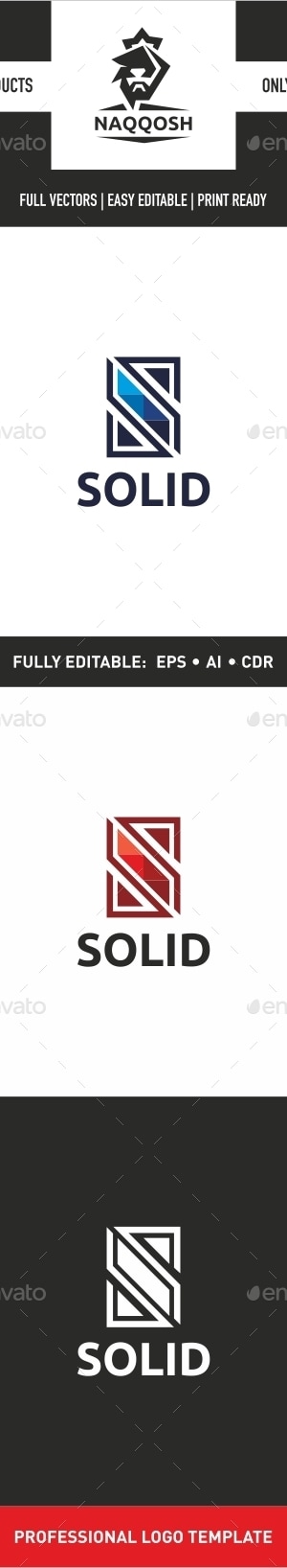 Solid, Logo Templates | GraphicRiver