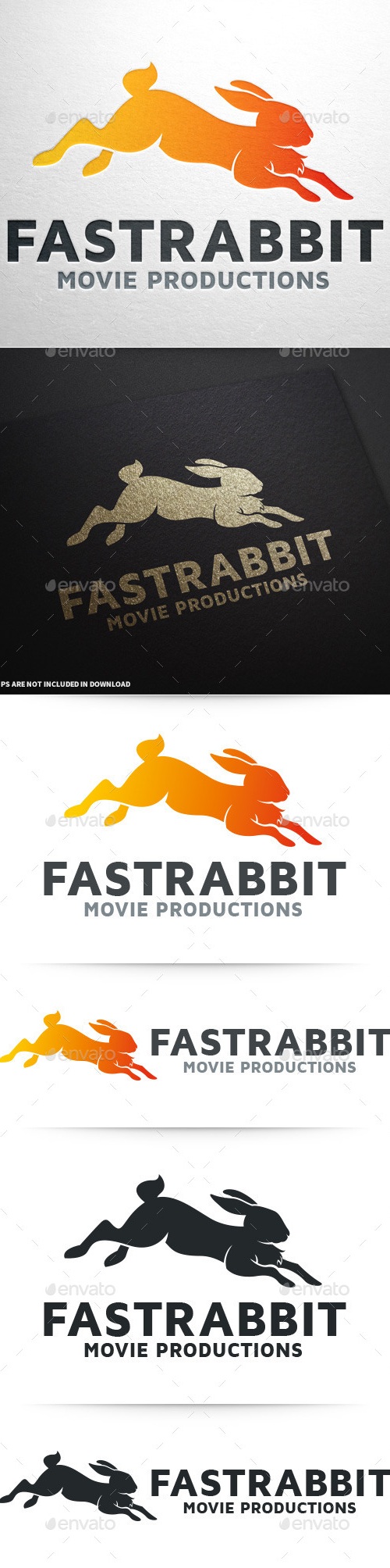 Fast Rabbit Logo Template, Logo Templates | GraphicRiver