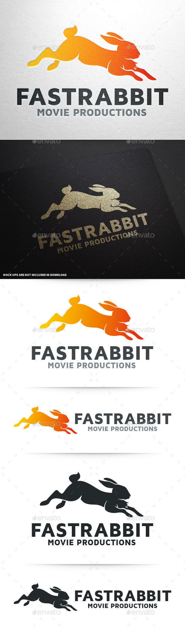 Fast Rabbit Logo Template, Logo Templates | GraphicRiver