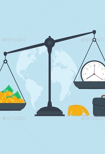 Time and Money, Vectors | GraphicRiver