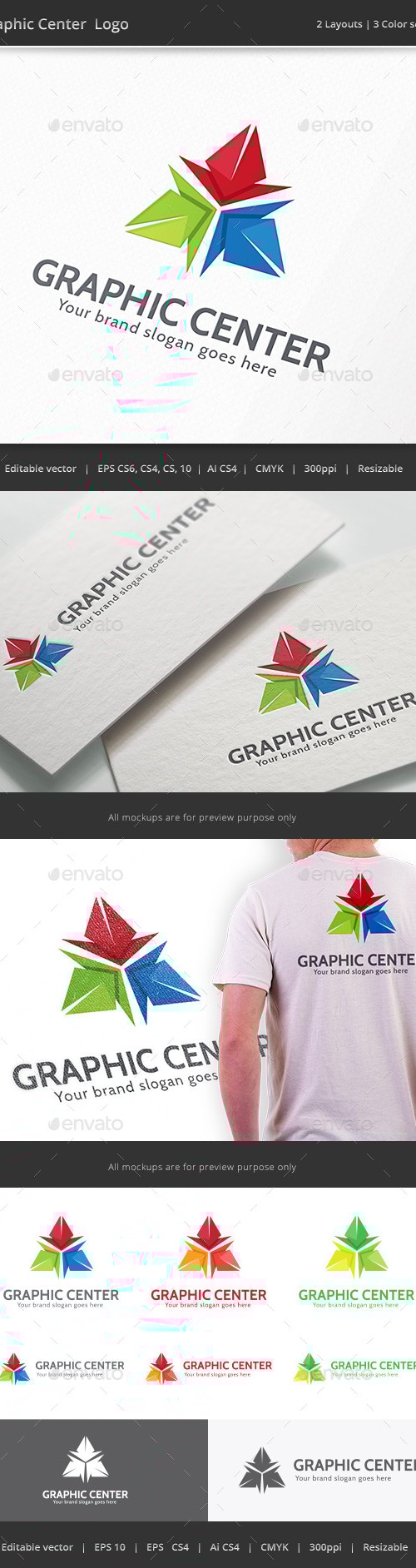 Graphic Center, Logo Templates | GraphicRiver