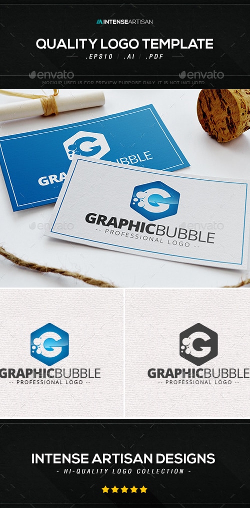 Graphic Bubble Logo Template, Logo Templates | GraphicRiver