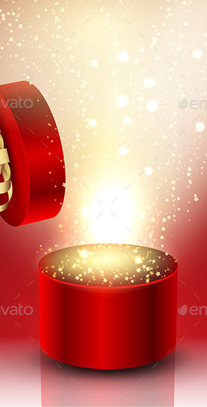Gift Box Background, Vectors | GraphicRiver