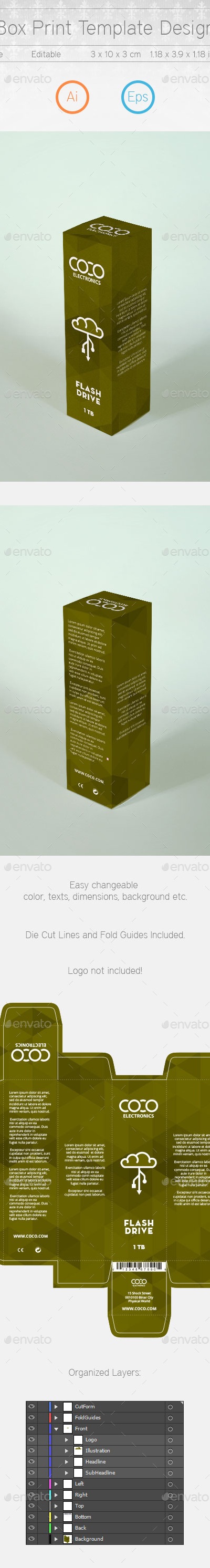 Box Template, Print Templates | GraphicRiver