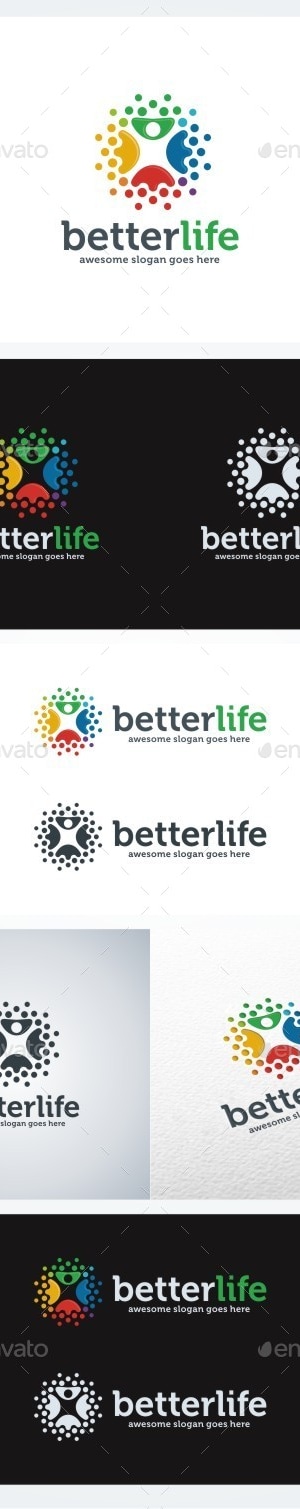 Better Life, Logo Templates | GraphicRiver