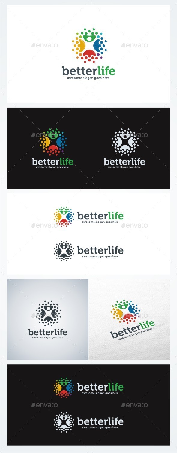 Better Life, Logo Templates | GraphicRiver