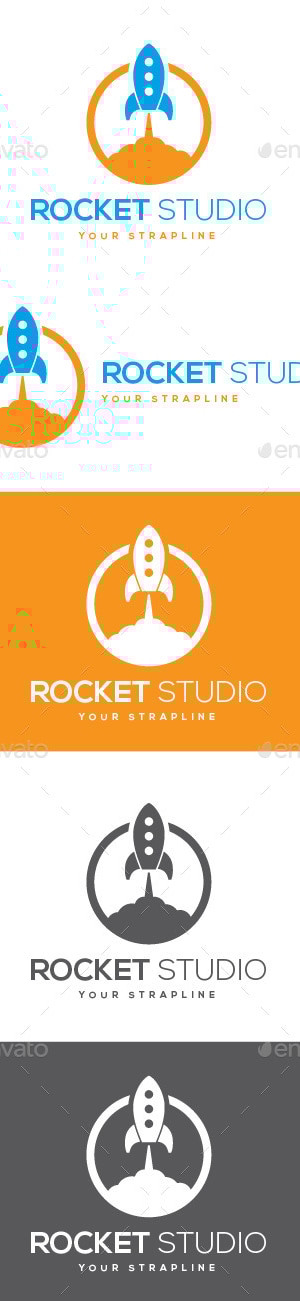 Rocket Studio Logo, Logo Templates | GraphicRiver
