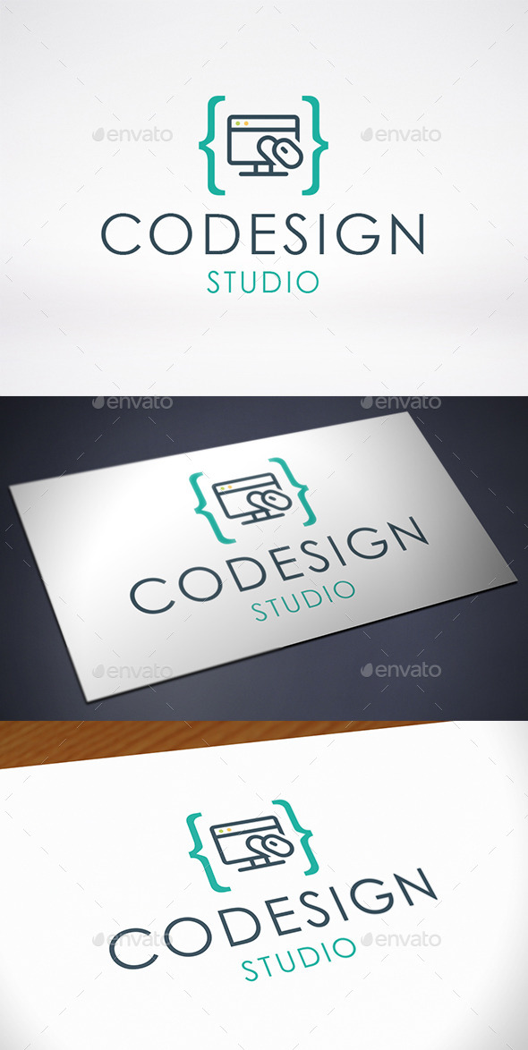 Code Design Identity Logo Template, Logo Templates | GraphicRiver