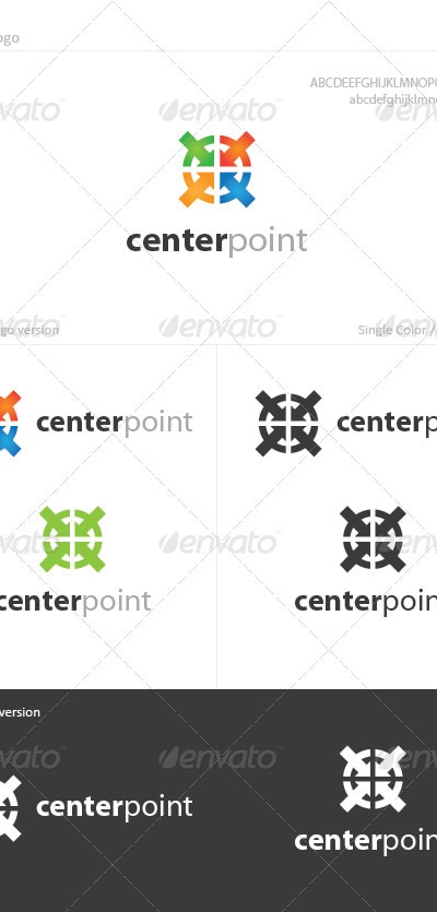 Center Point, Logo Templates | GraphicRiver
