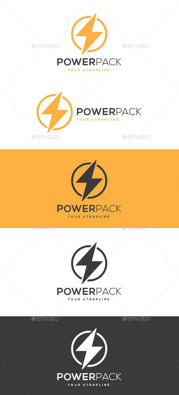 Power Pack Logo, Logo Templates | GraphicRiver