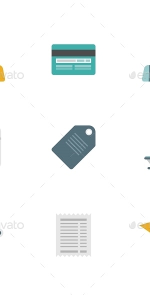 Flat Design Icons, Vectors | GraphicRiver