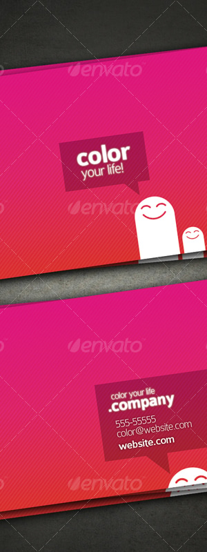 Colorful Card, Print Templates | GraphicRiver