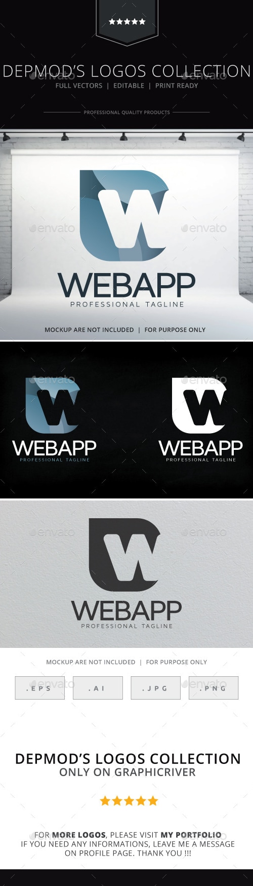 Web App Logo, Logo Templates | GraphicRiver