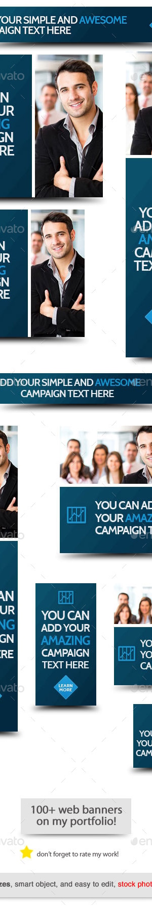 Corporate Web Banner Design Template 58, Web Elements | GraphicRiver