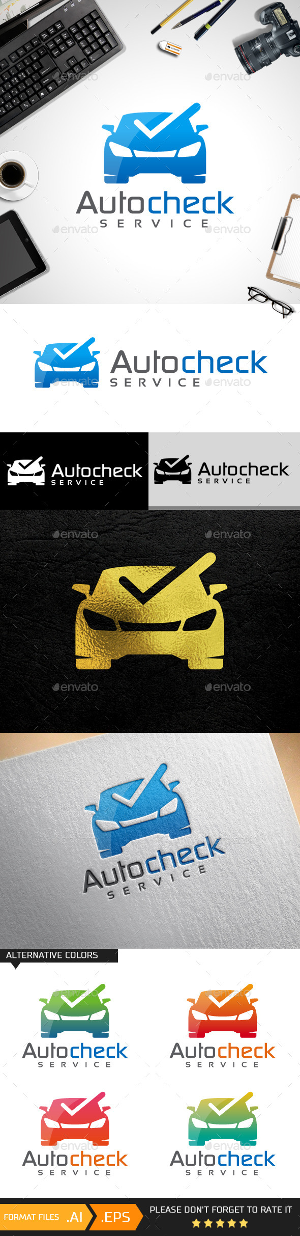 Auto Check Logo Templates, Logo Templates | GraphicRiver