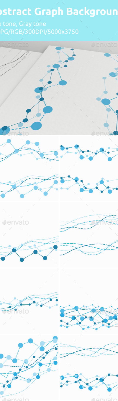 Abstract Graph Backgrounds, Graphics | GraphicRiver